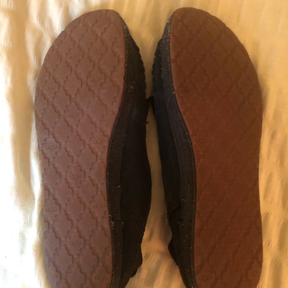 Ugg Black suede driving mocs - Picture 4 of 4